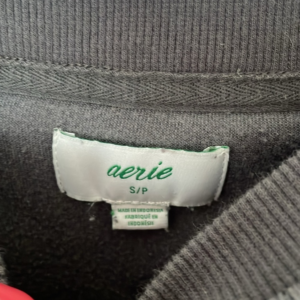Aerie Velour Oversized Sweatshirt - Picture 2 of 4